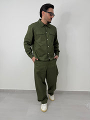 Cordset Milano verde militare