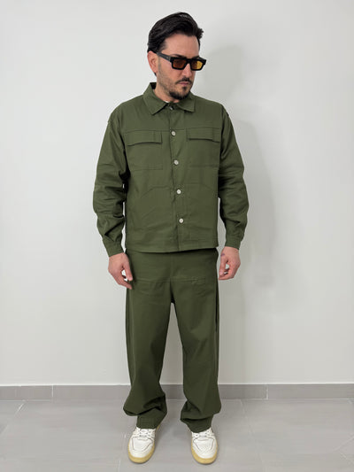 Cordset Milano verde militare