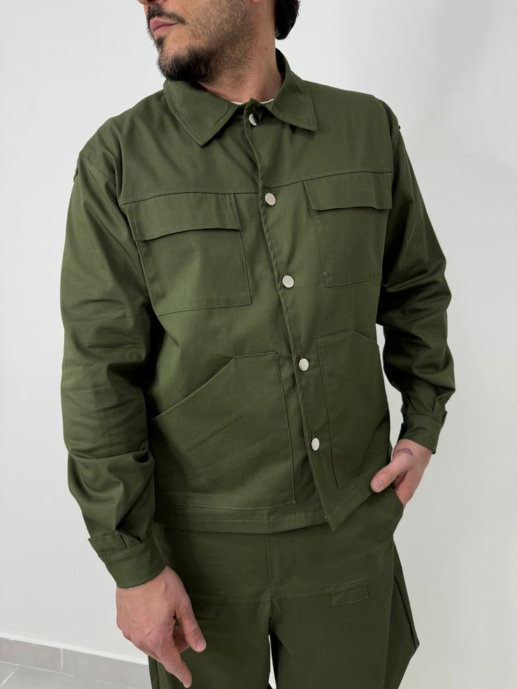Cordset Milano verde militare