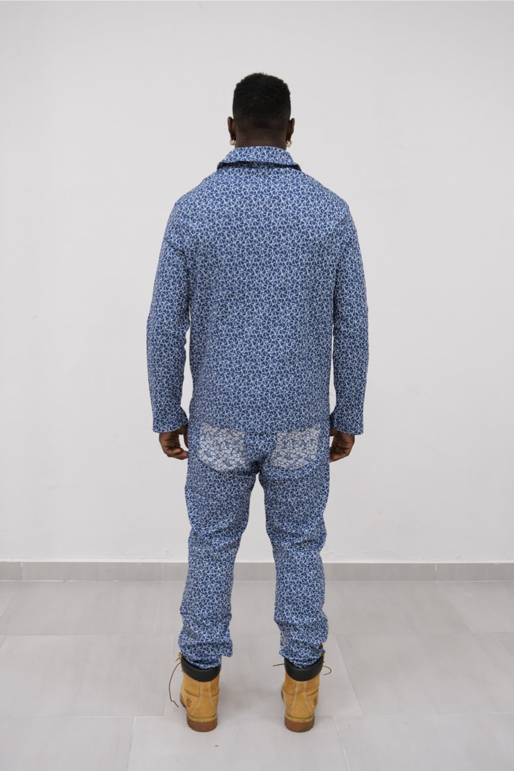 coordinato Hamilton light blue