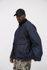 Giubbino full box blue jeans