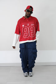 Cargo blue jeans