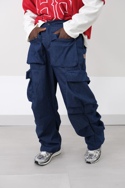 Cargo blue jeans