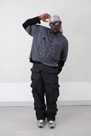 Cargo dark jeans