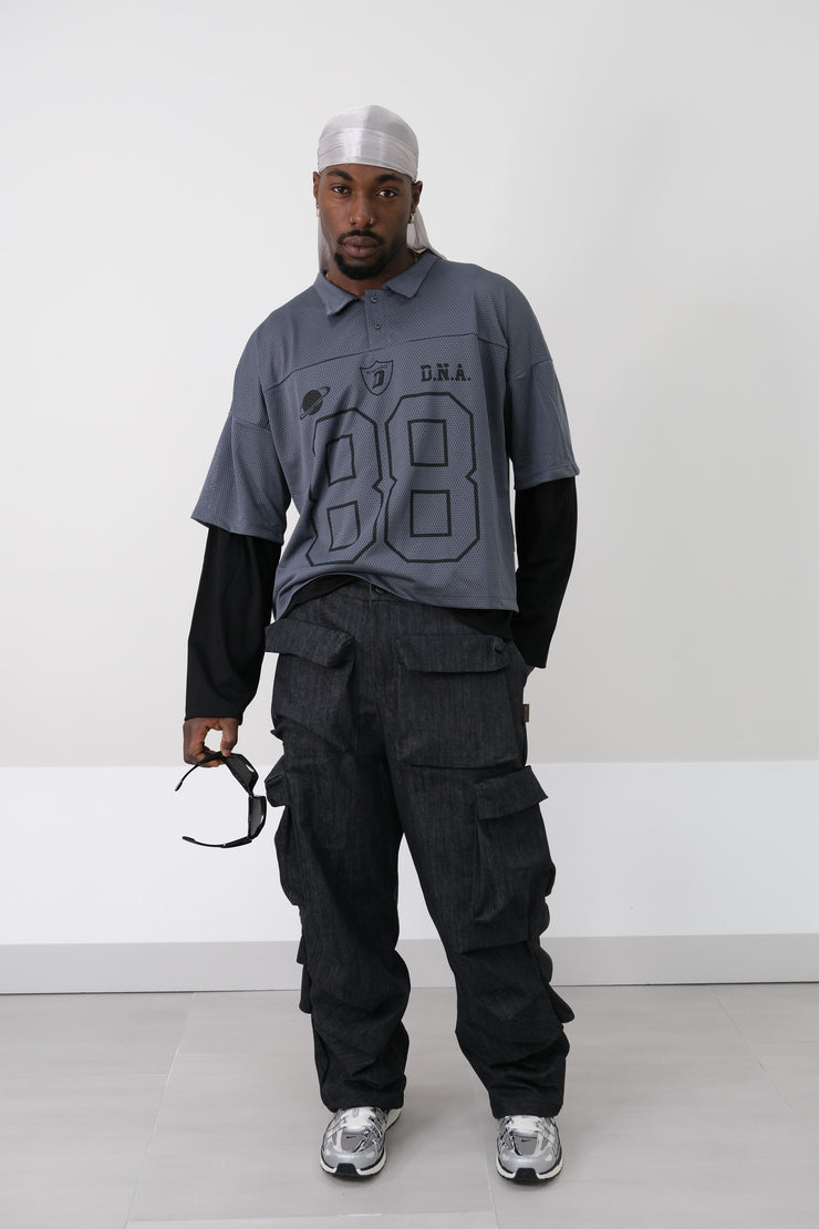 Cargo dark jeans