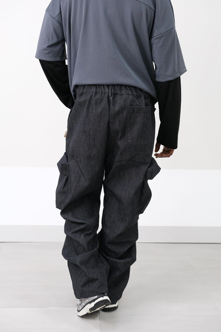 Cargo dark jeans