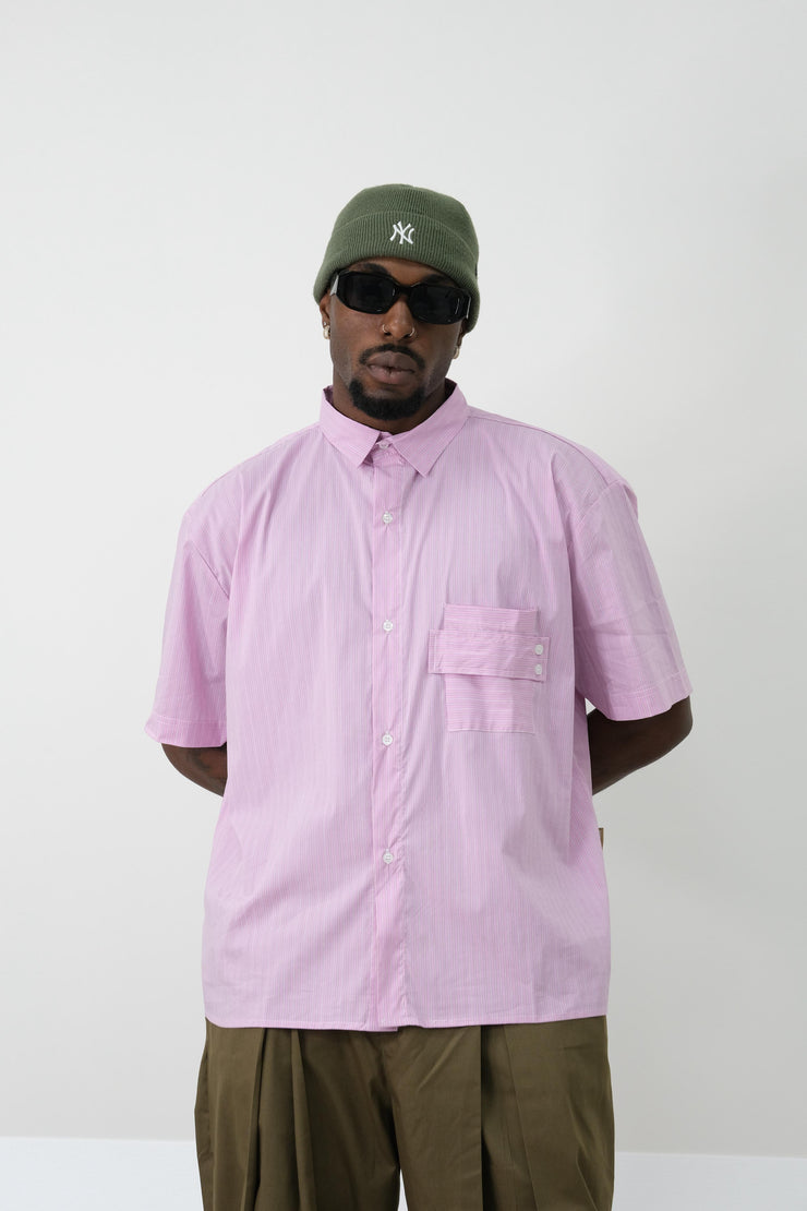Camicia Toretto a righe rosa