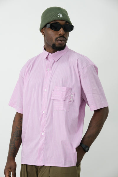 Camicia Toretto a righe rosa