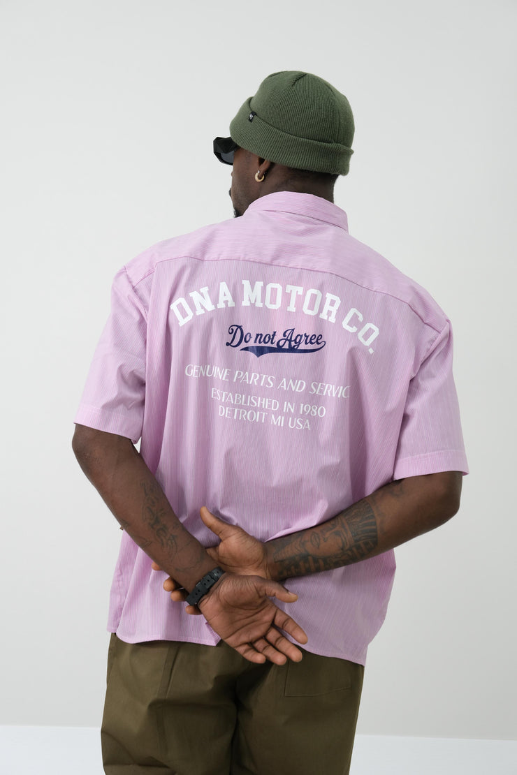 Camicia Toretto a righe rosa