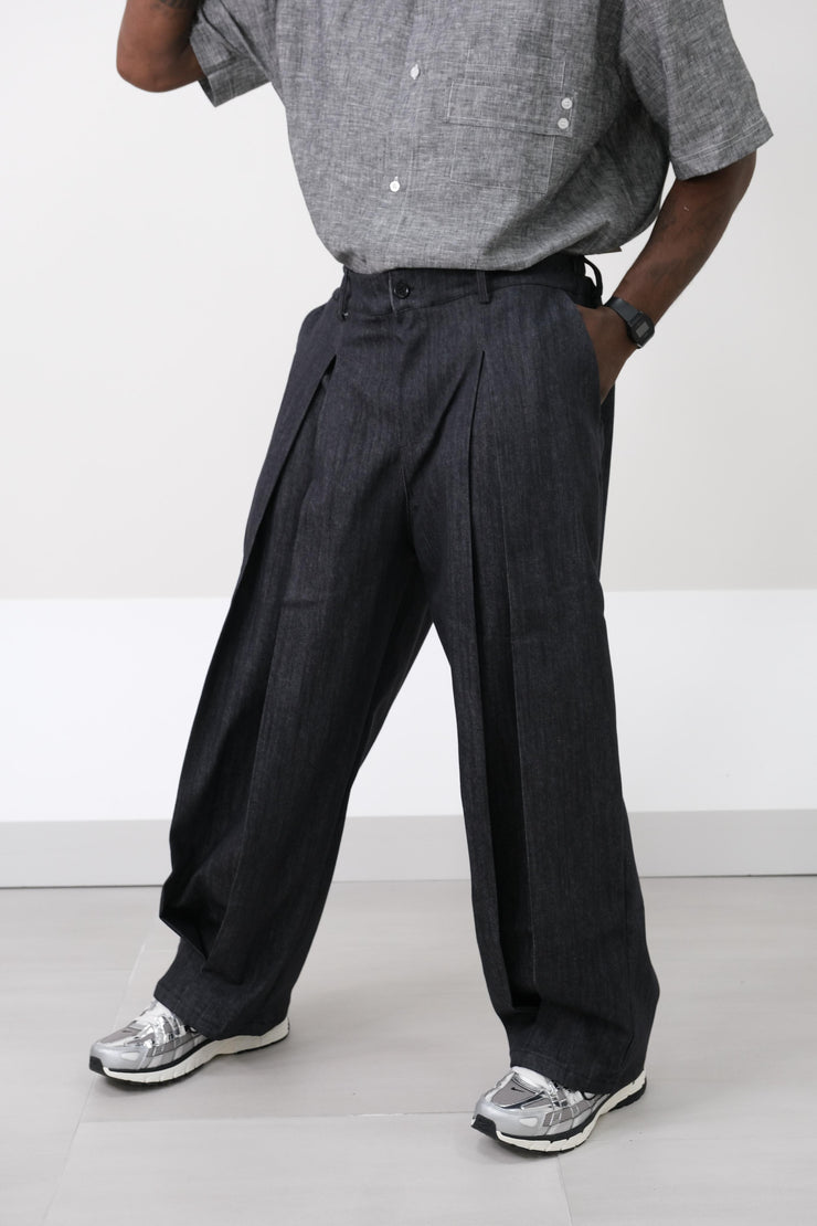 Pantalone Abbey jeans nero