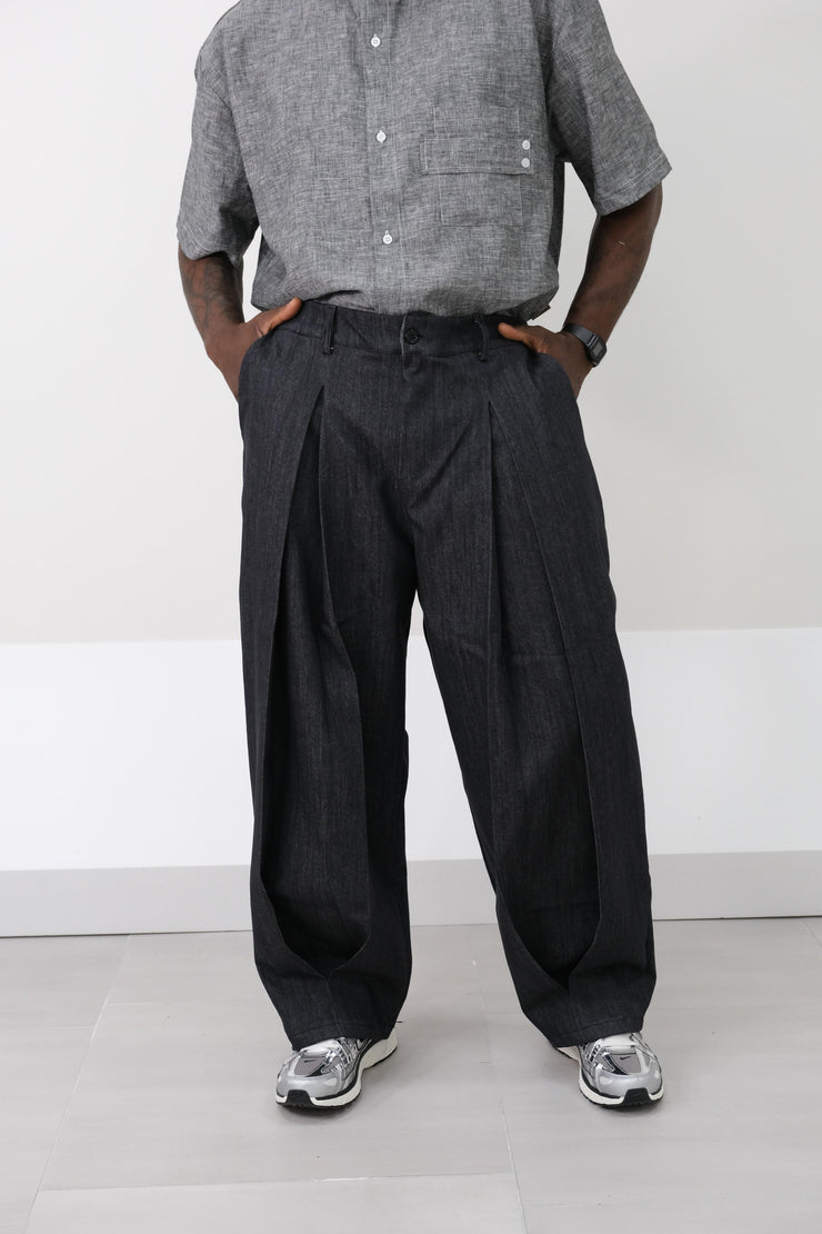 Pantalone Abbey jeans nero