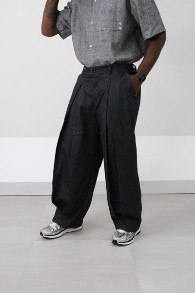 Pantalone Abbey jeans nero