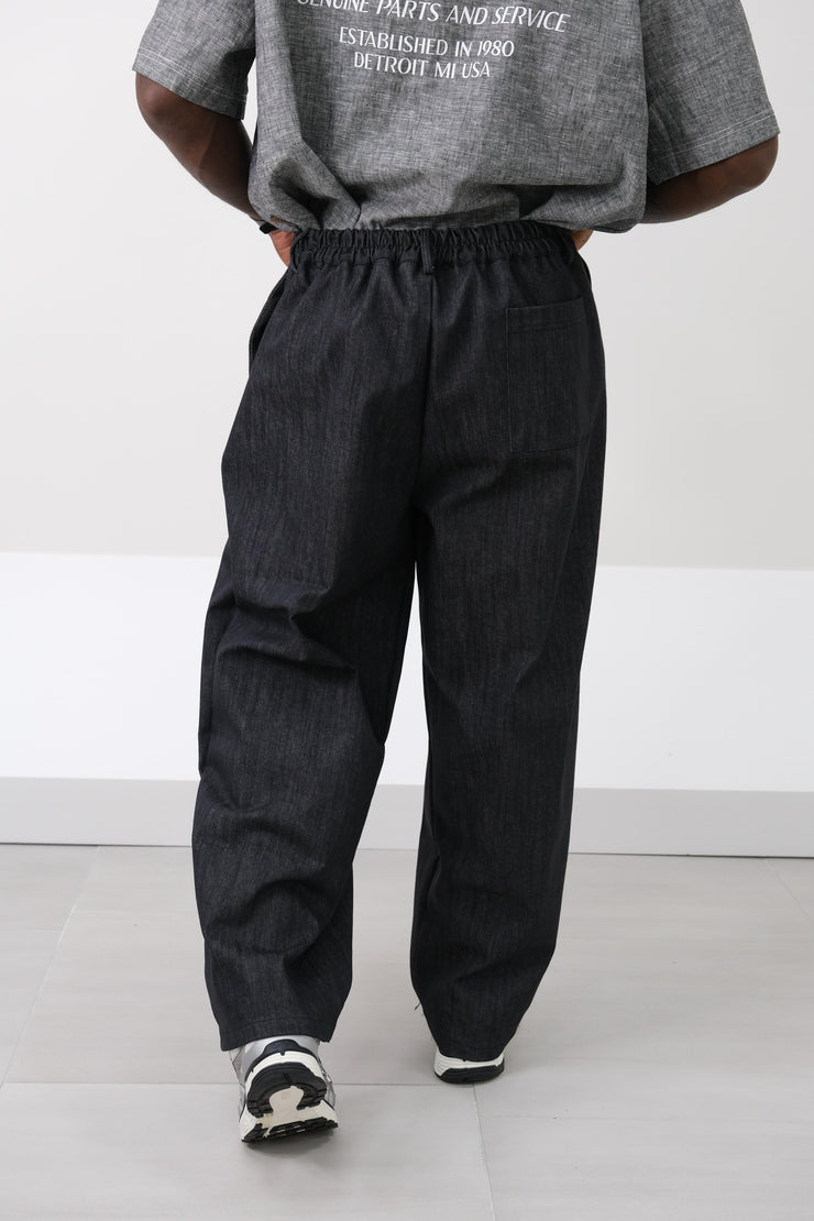 Pantalone Abbey jeans nero