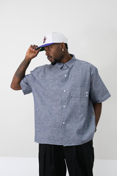 Camicia Toretto grigio-blu